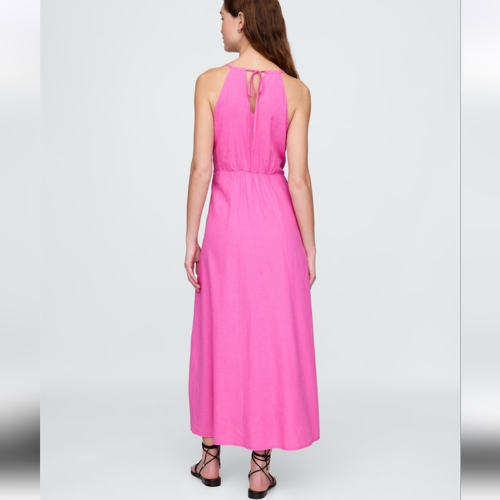 Gap Pink Sleeveless Maxi Dress - Picture 2 of 8
